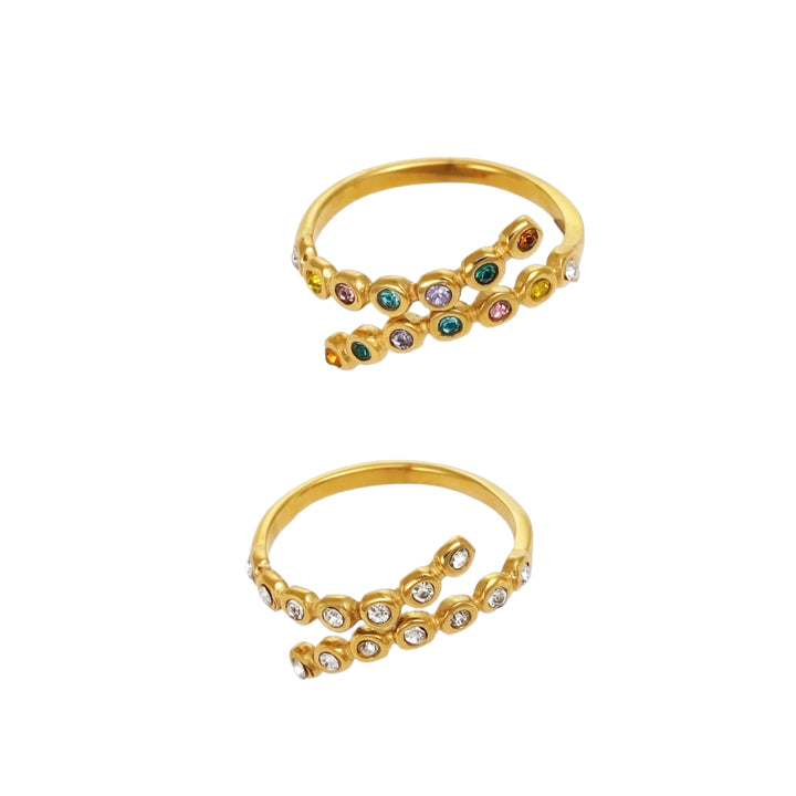 Sazan ring gold
