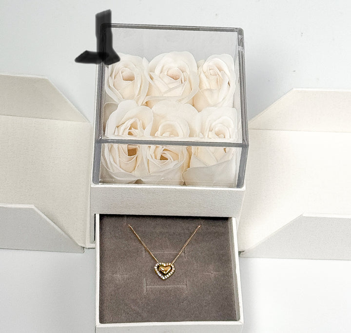 Box 8 Mother's day diamond heart