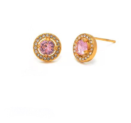 Berfin earrings - pink