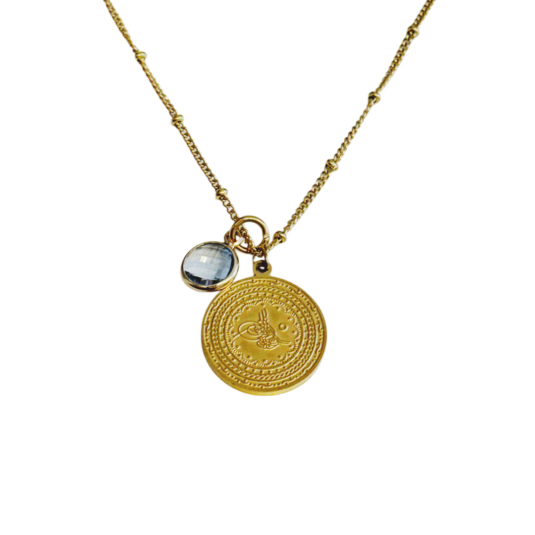 Lira necklace - gold