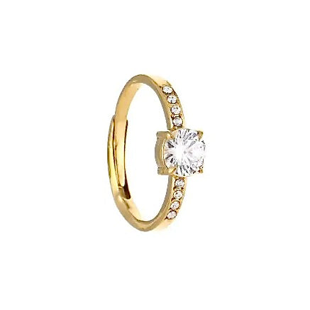 Sadie Round ring - gold