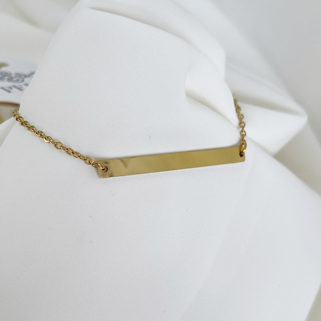 Bar engravable bracelet