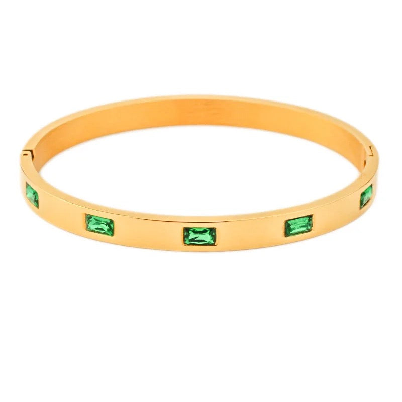 Ulya bracelet green