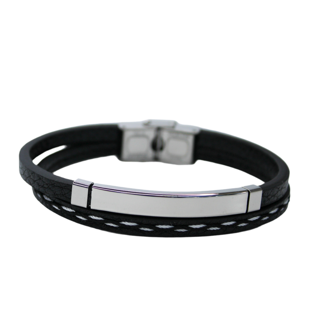 Black bracelet men