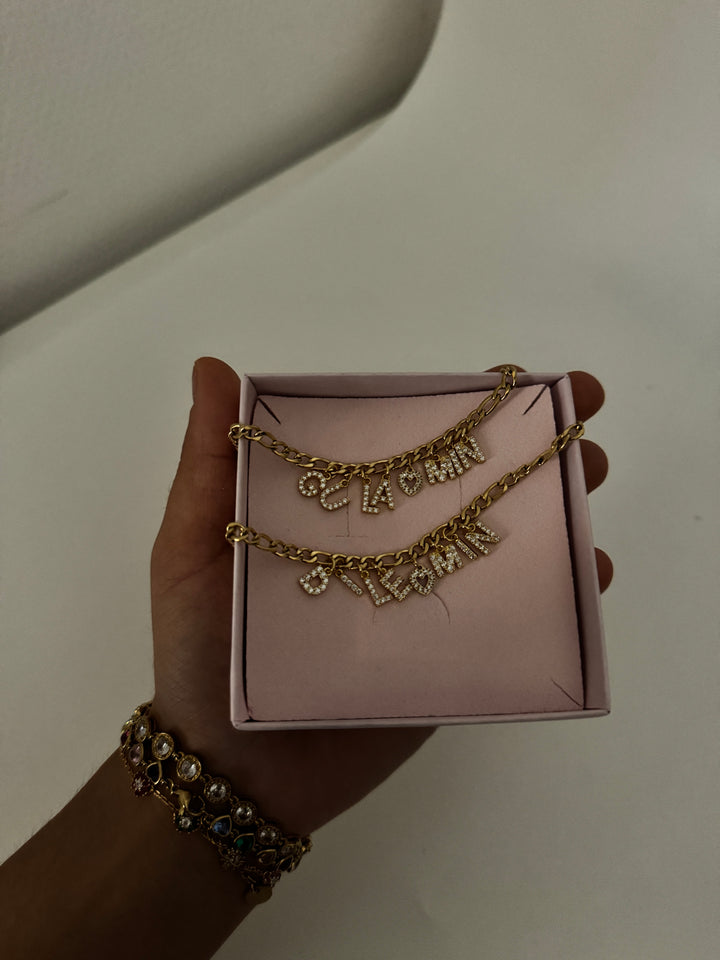 Personalised bracelet