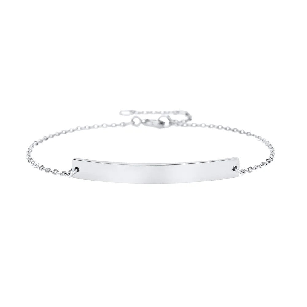 Bar engravable bracelet
