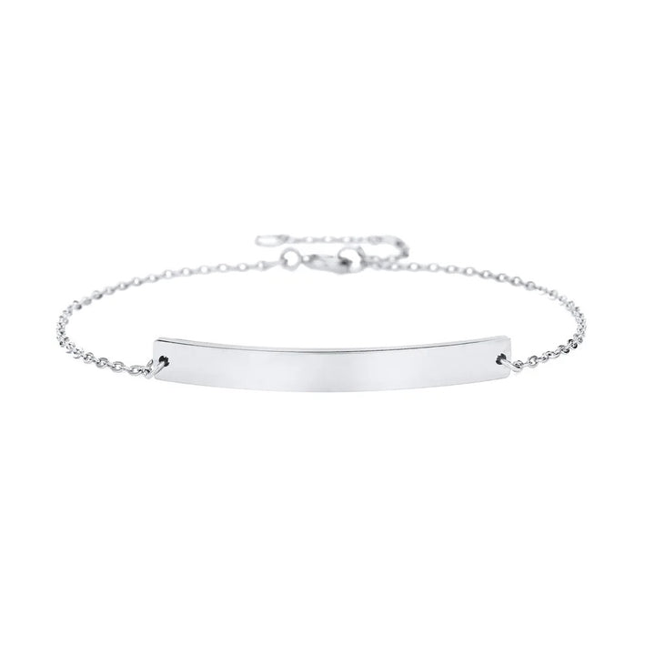 Bar engravable bracelet