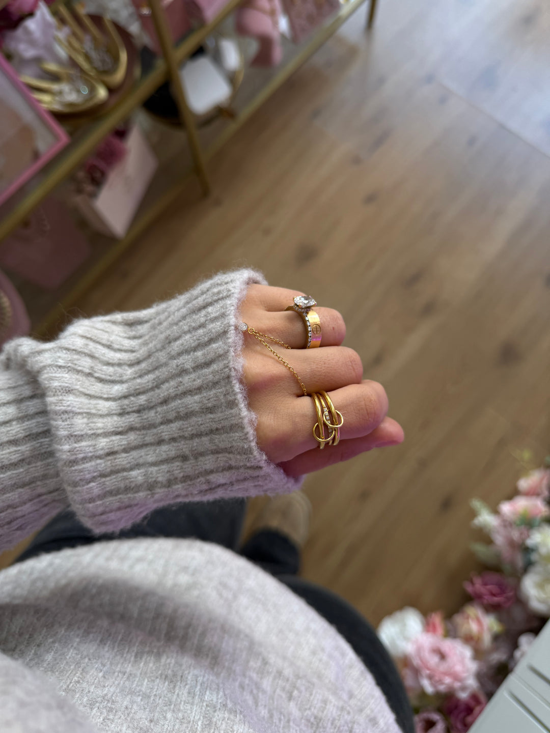 Lola ring - three layer