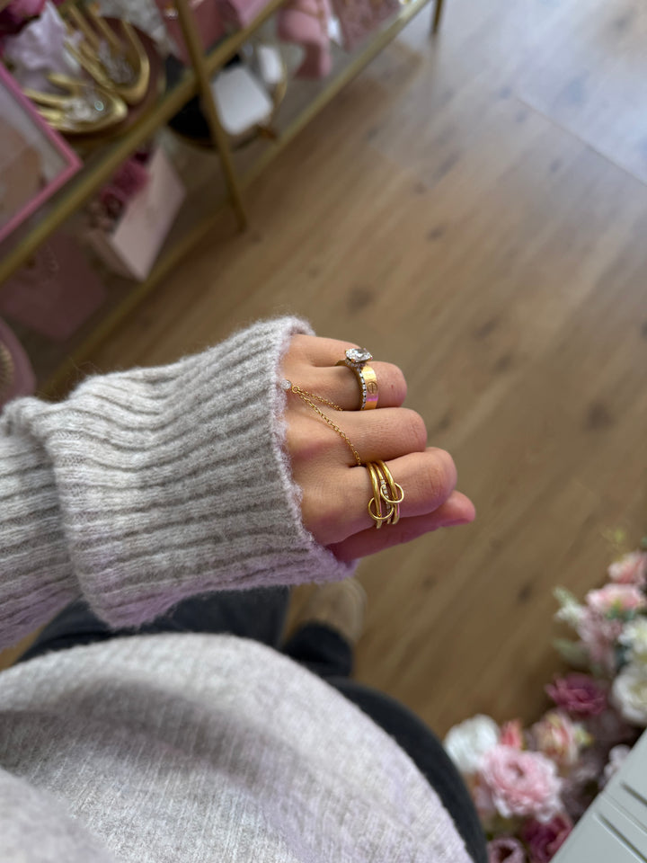 Lola ring - three layer