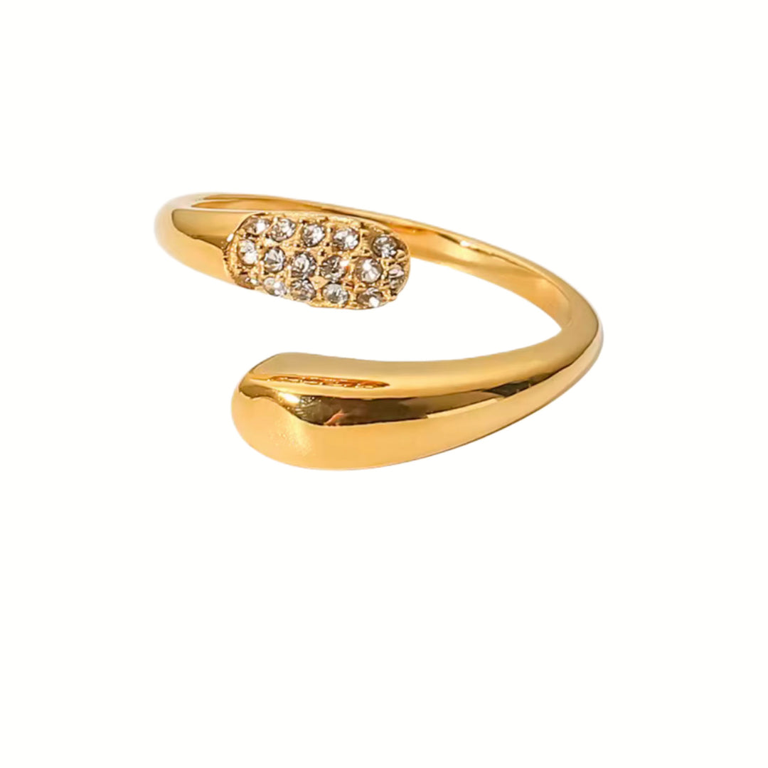 Statement ring gold