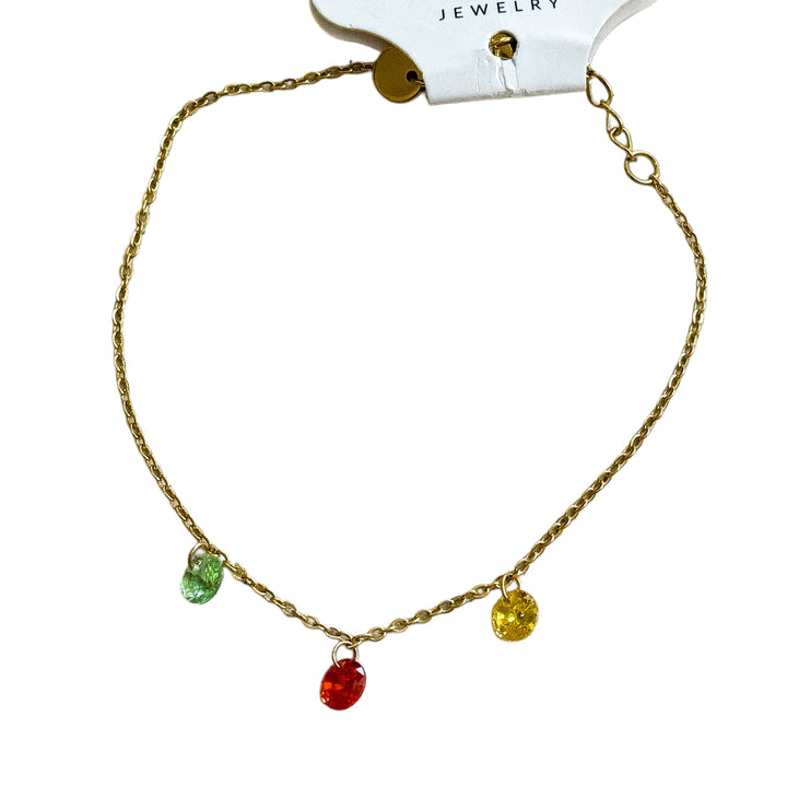 Helin bracelet- kesku sor û zer