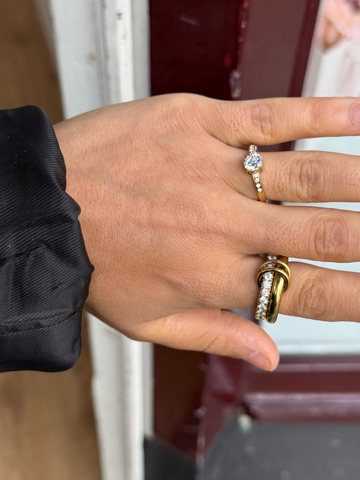 Sadie Round ring - gold