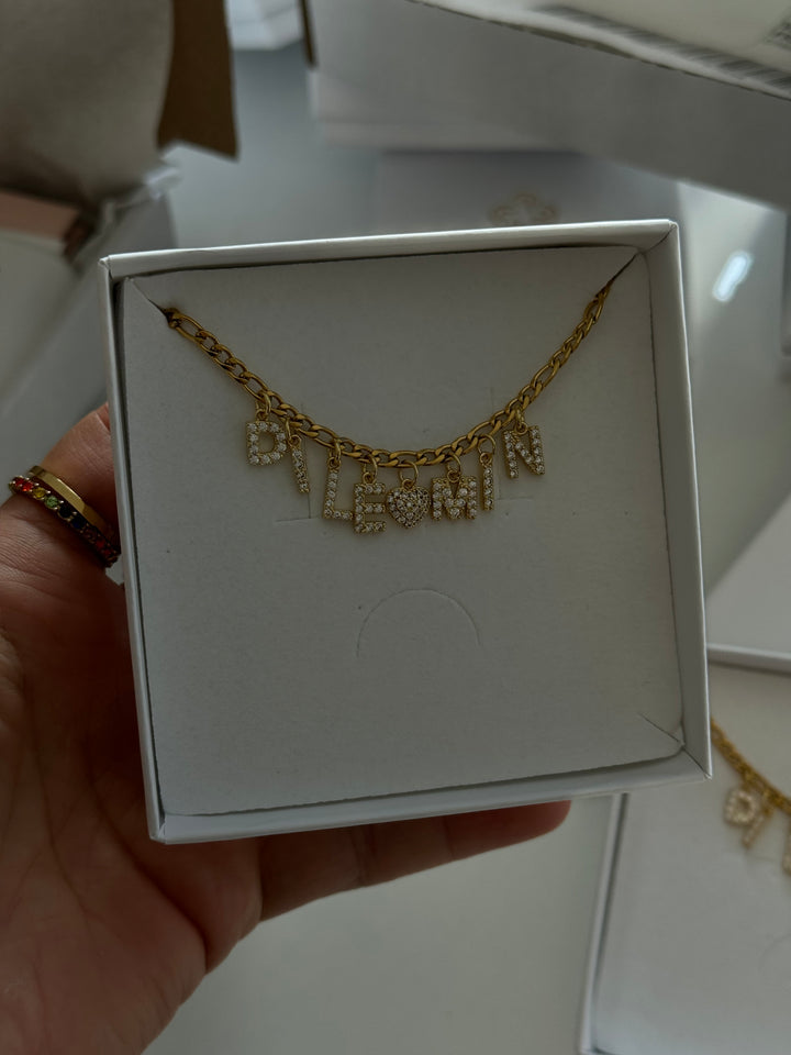 Personalised name necklace