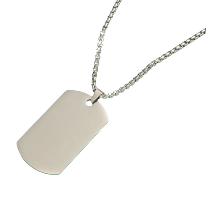 Tag necklace