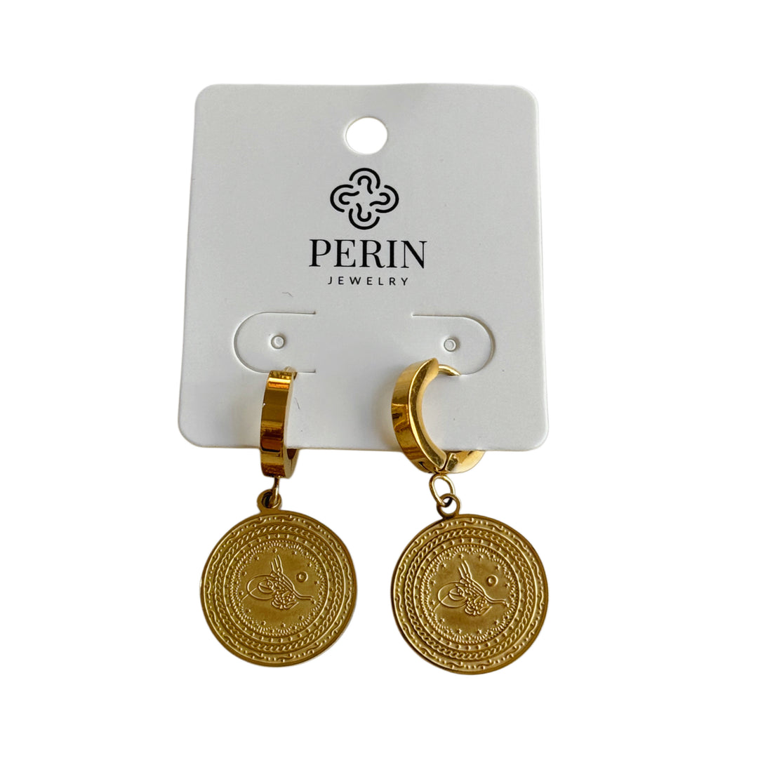 Lira earrings - gold