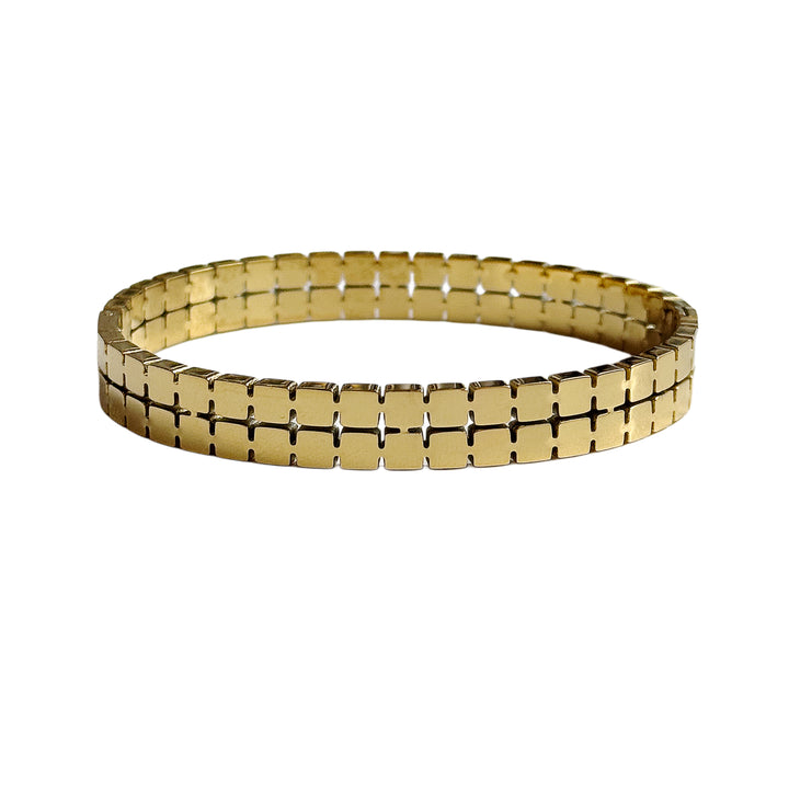 Nina bangle bracelet - gold