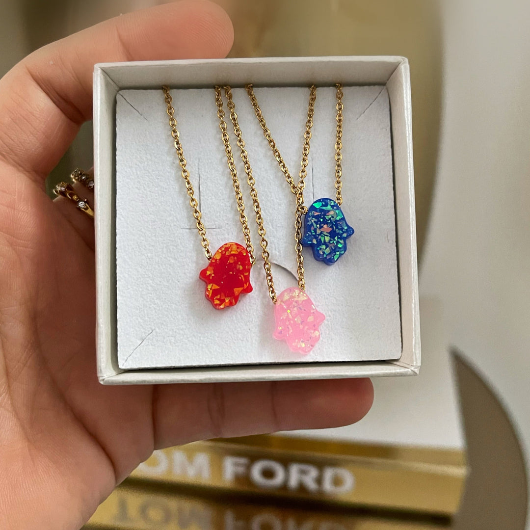 Hand van fatima necklace