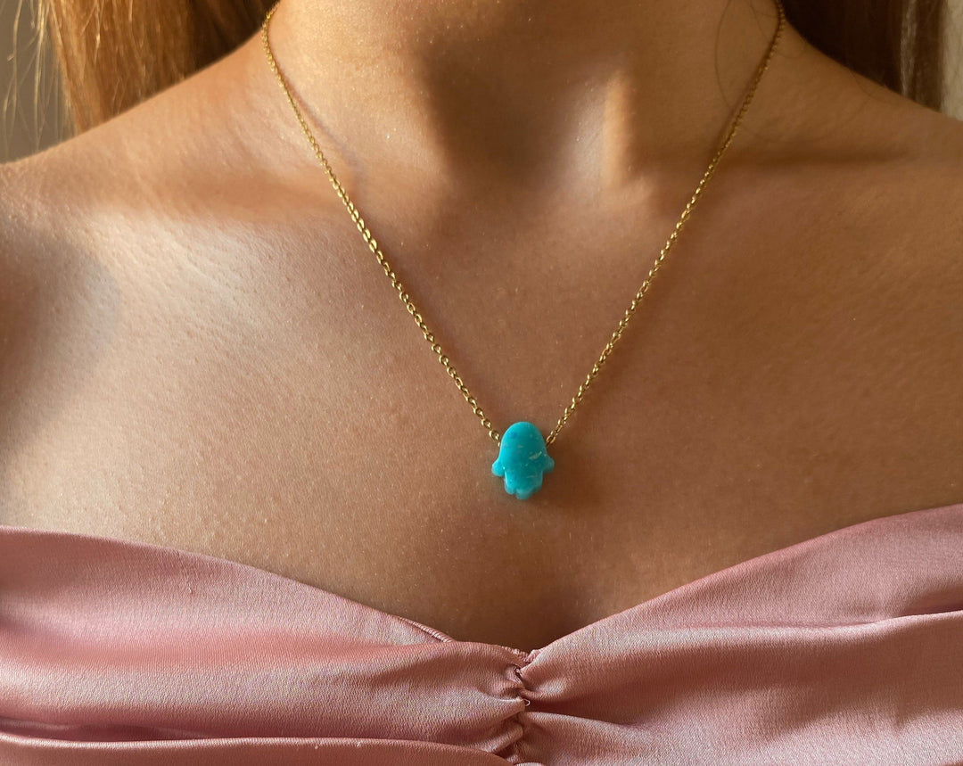 Hand van fatima necklace
