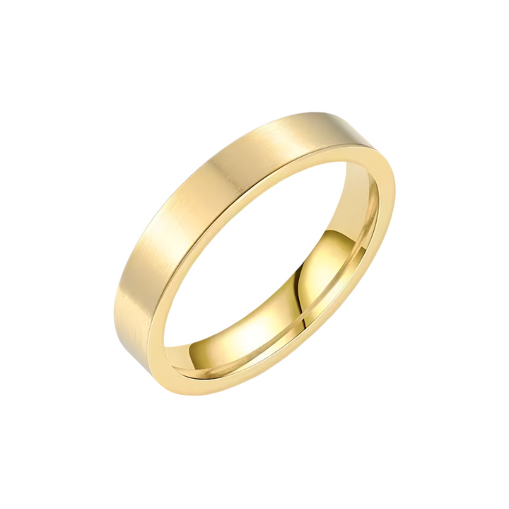 Ring engravable gold