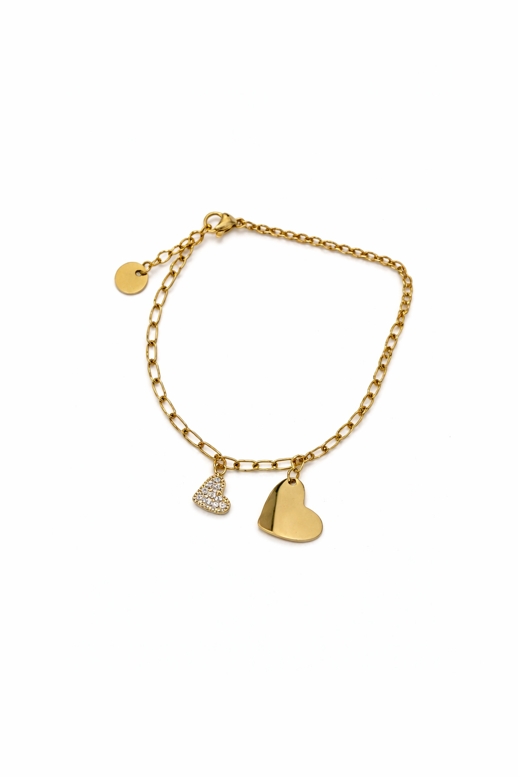 Fiona engravable bracelet - gold
