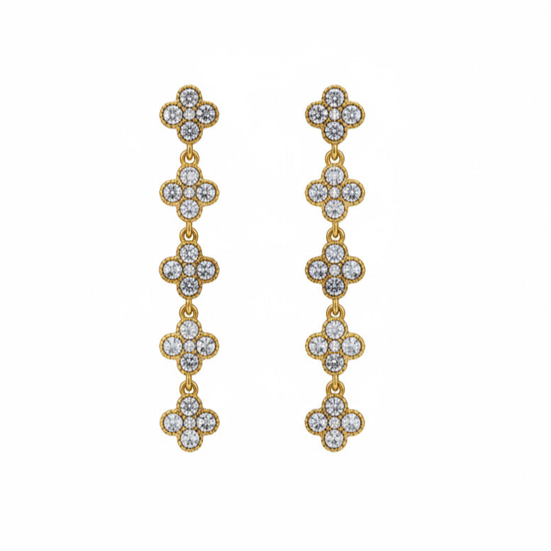 Drop Nasreen earrings
