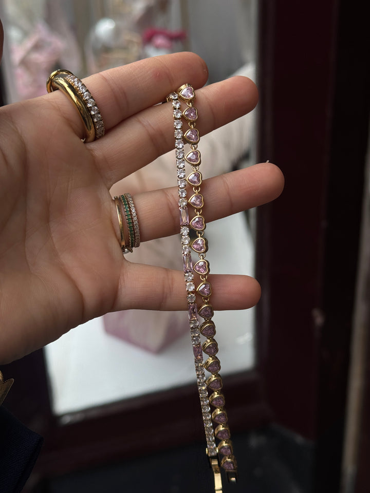 Zelal bracelet pink