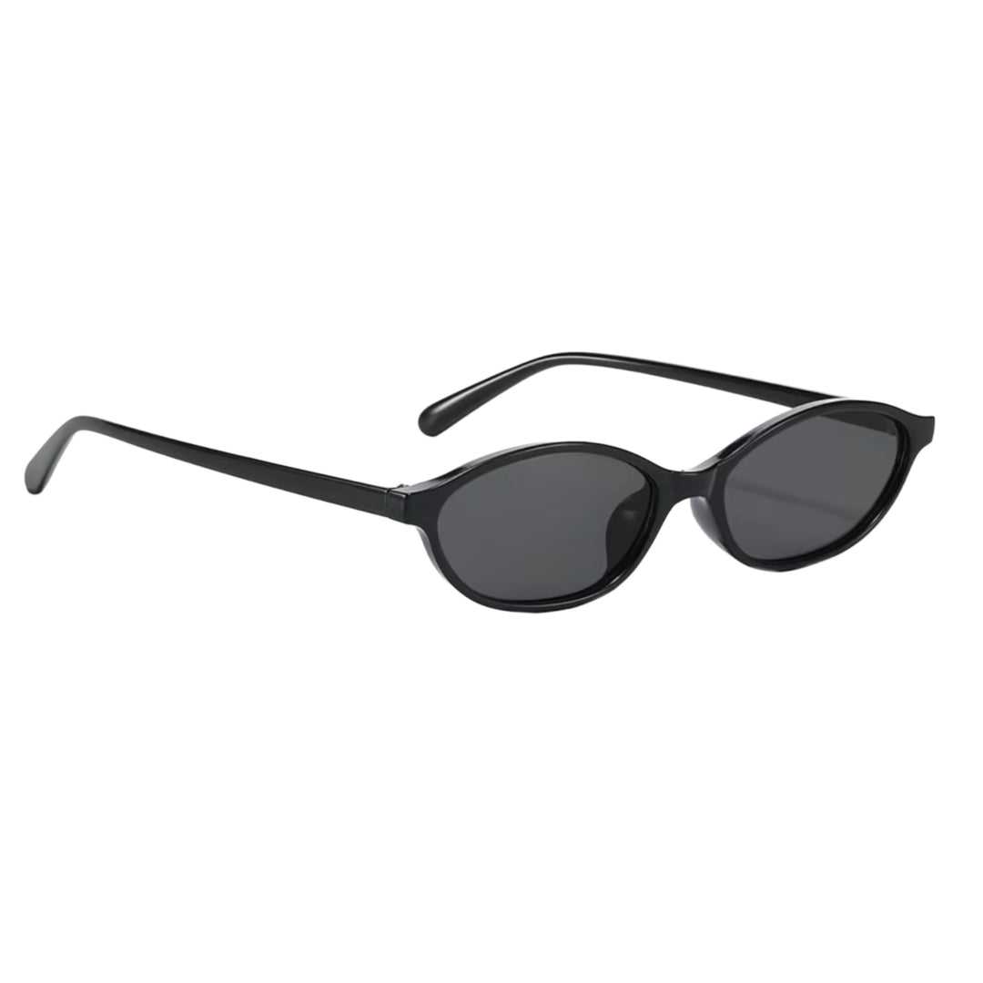 Sunglasses oval - black