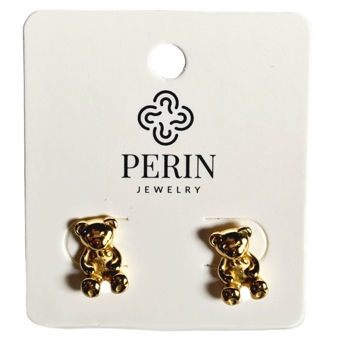 Kids bear earrings