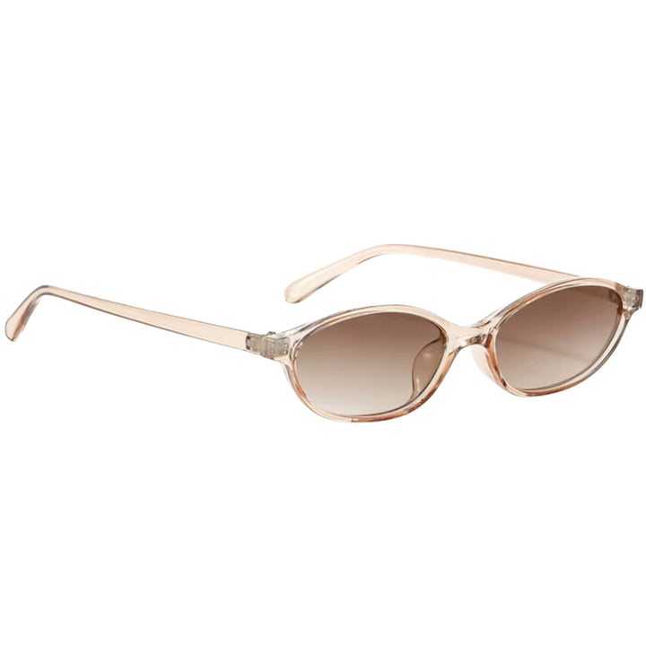 Sunglasses oval - nude