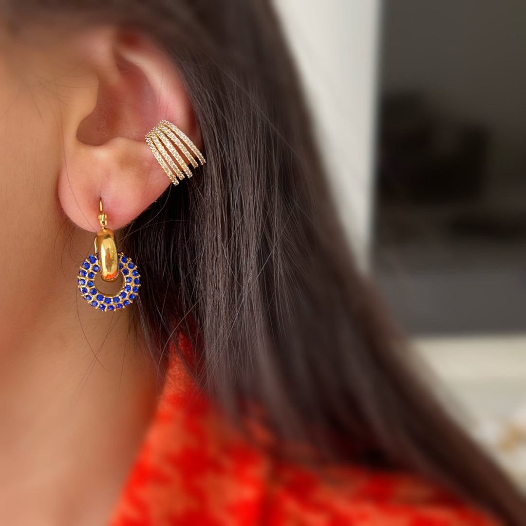 Melda earrings gold