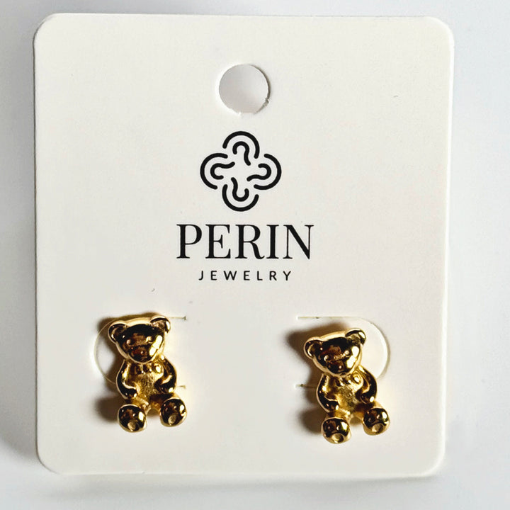 Kids bear earrings