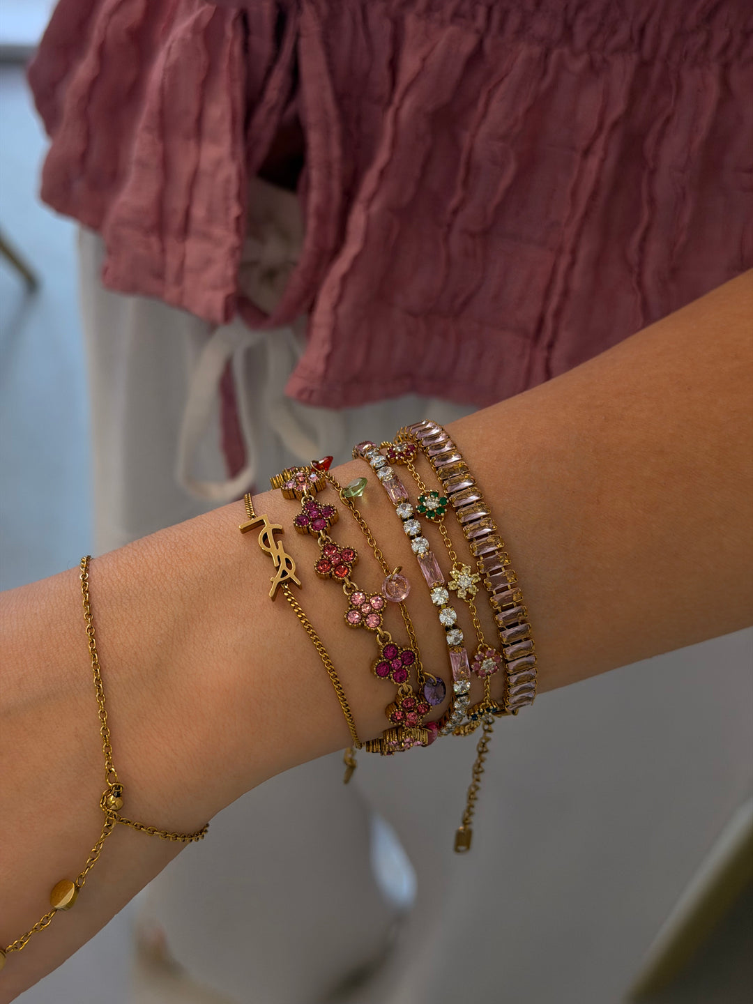 Nasreen bracelet pink