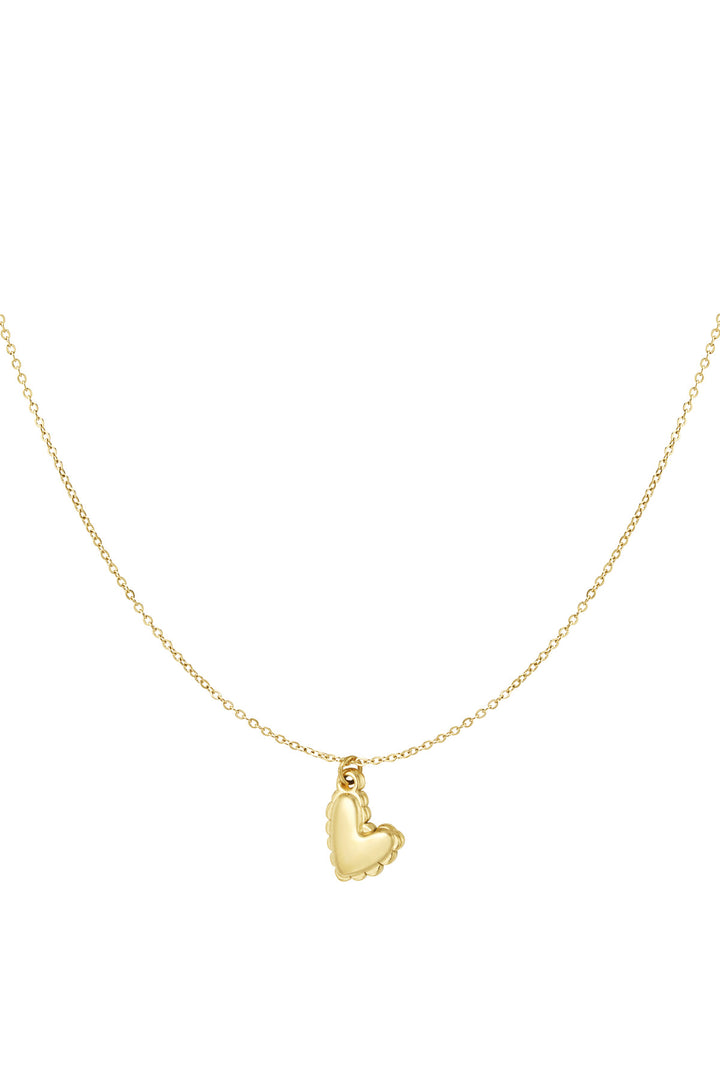 Dua necklace heart engravable