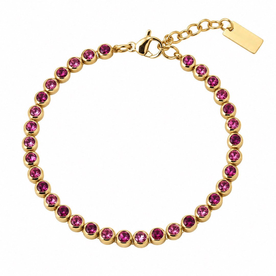 Mor bracelet Bordeaux gold