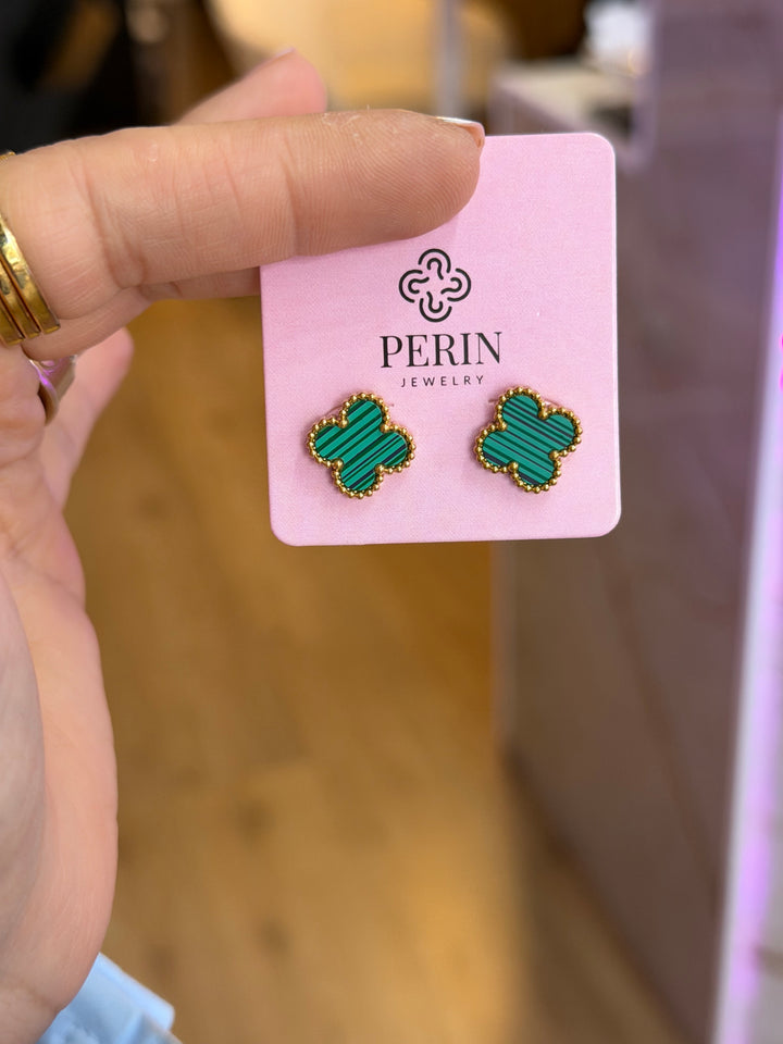 Anaya clover earring rvs