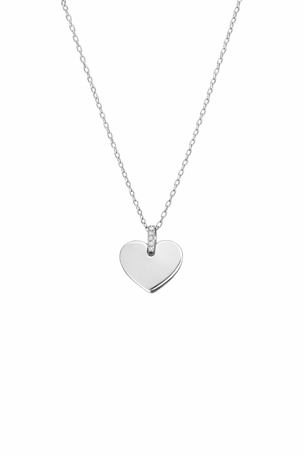 Amor luxury necklace - silver