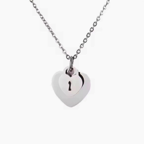 Aleyna necklace- engravable silver