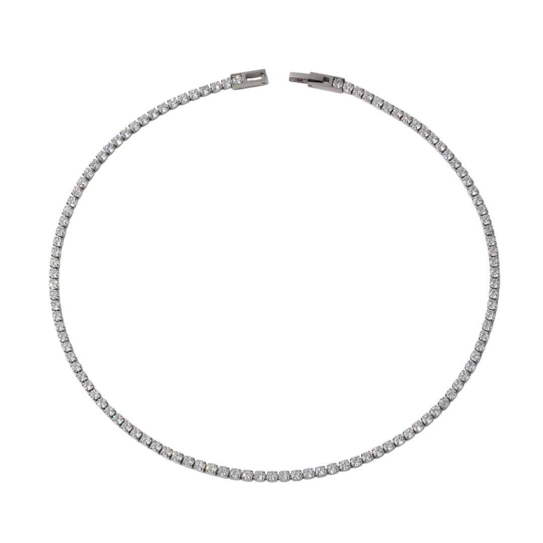 Hevi tennis necklace silver