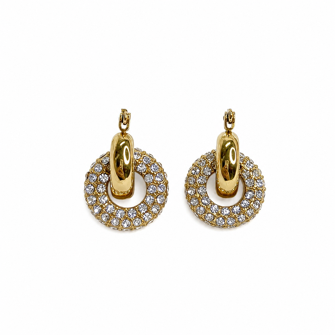 Melda earrings gold