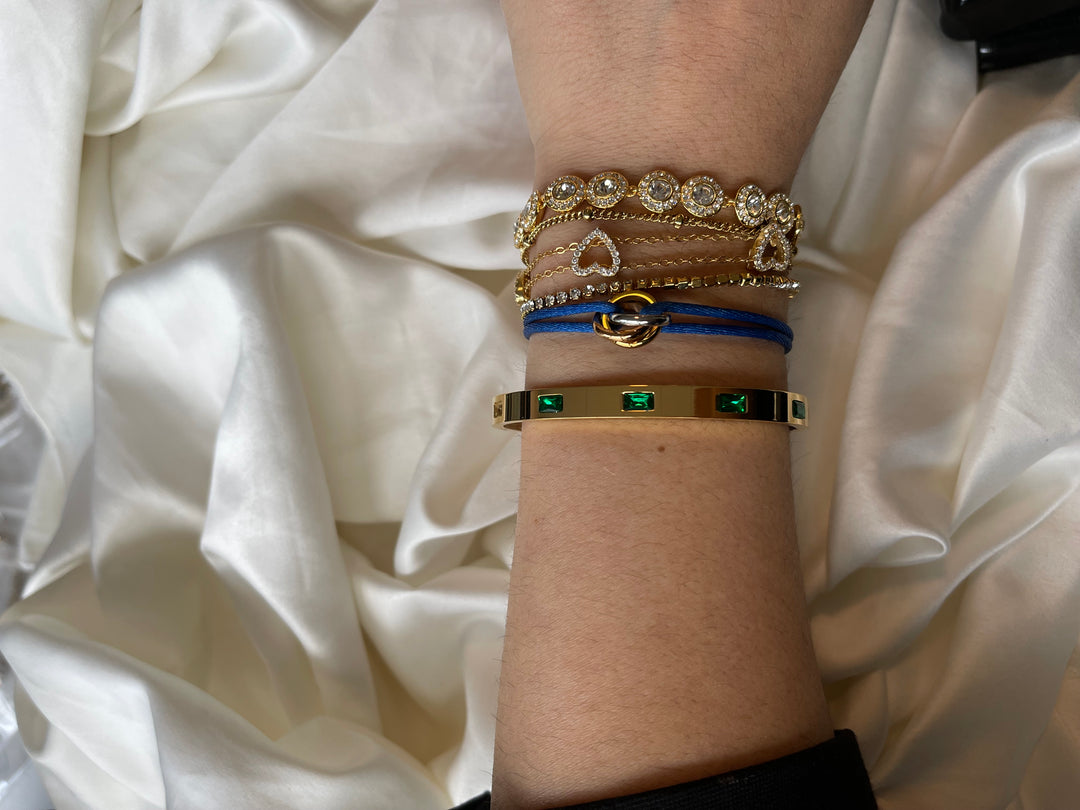 Ulya bracelet green