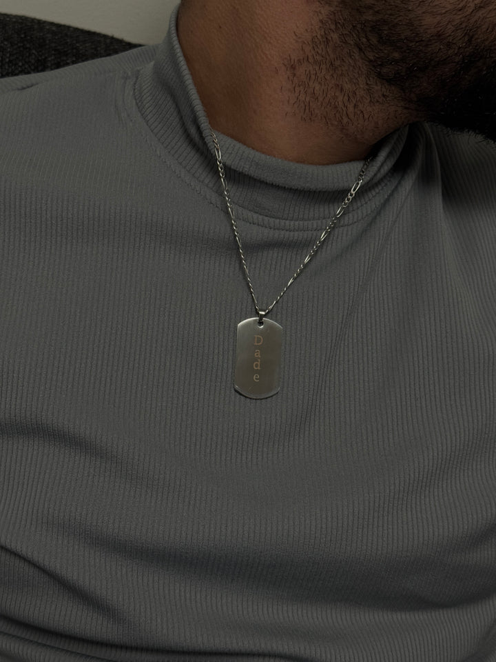Tag necklace