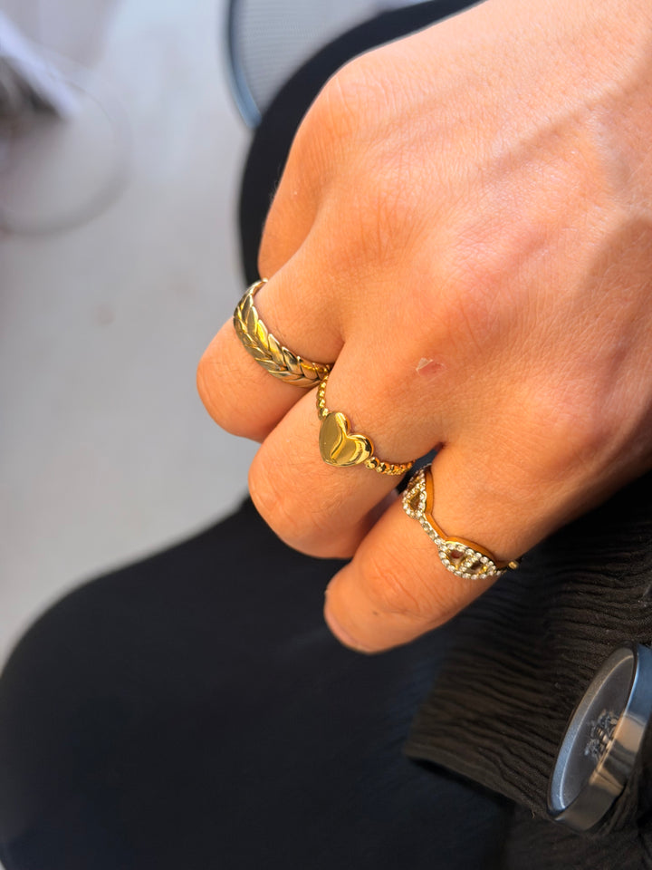 Linda ring engravable