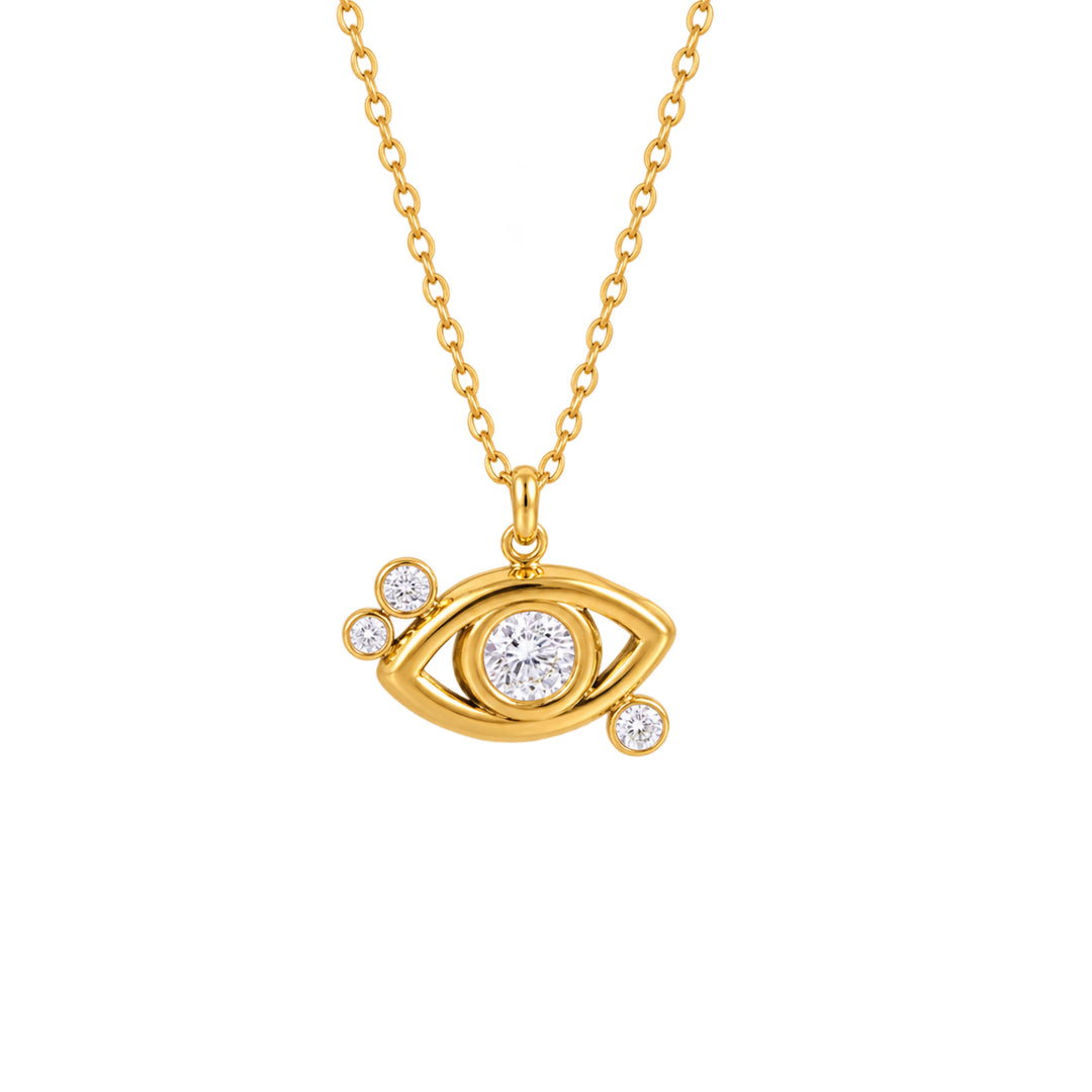 Cav necklace gold