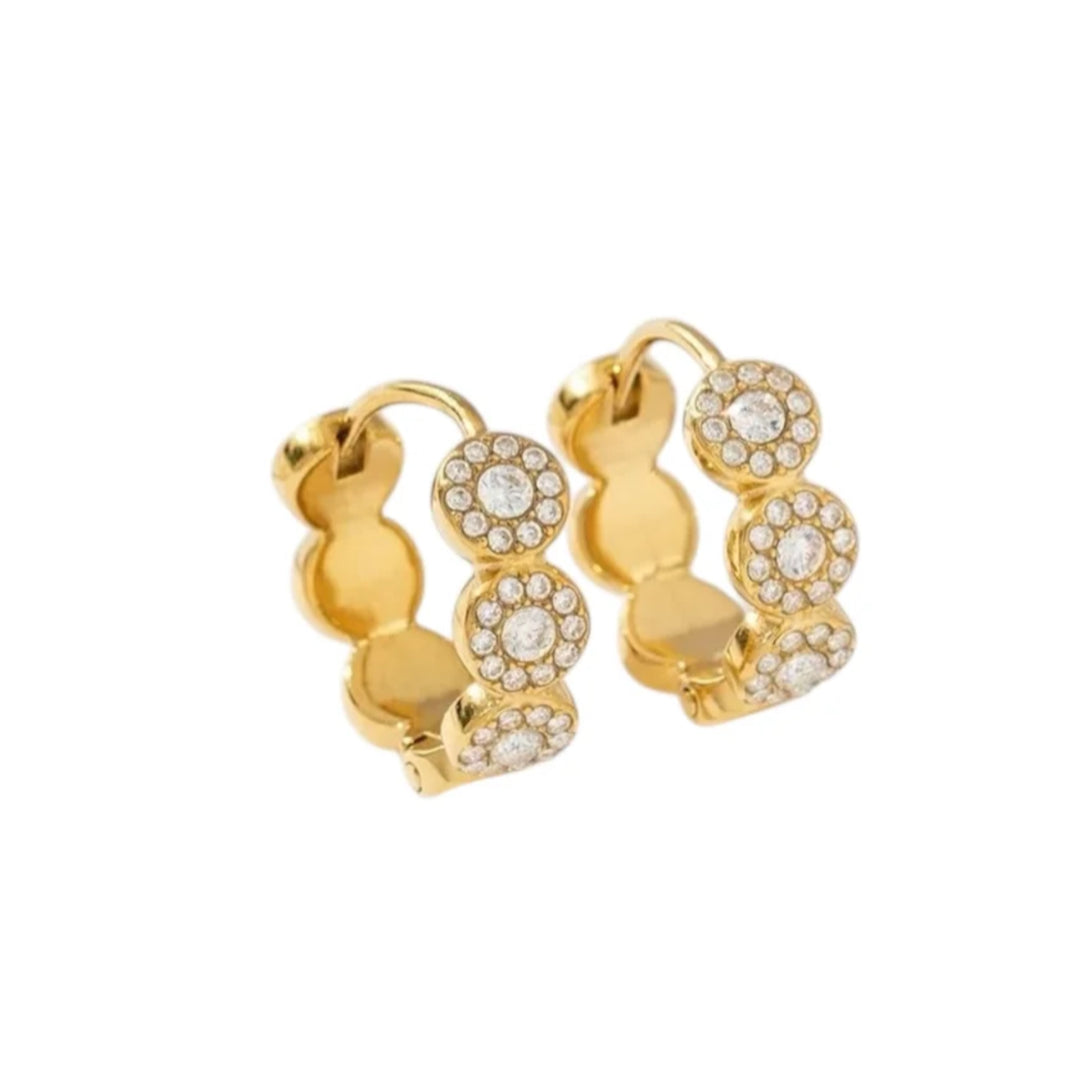 Rania earrings gold