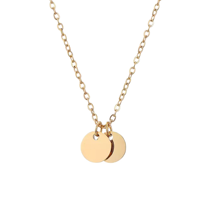 Mini coins necklace - gold
