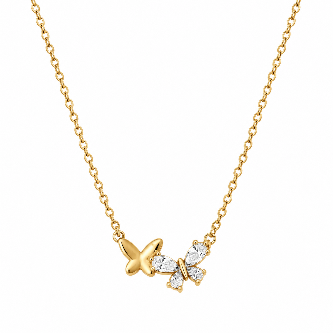 Winnie butterfly necklace