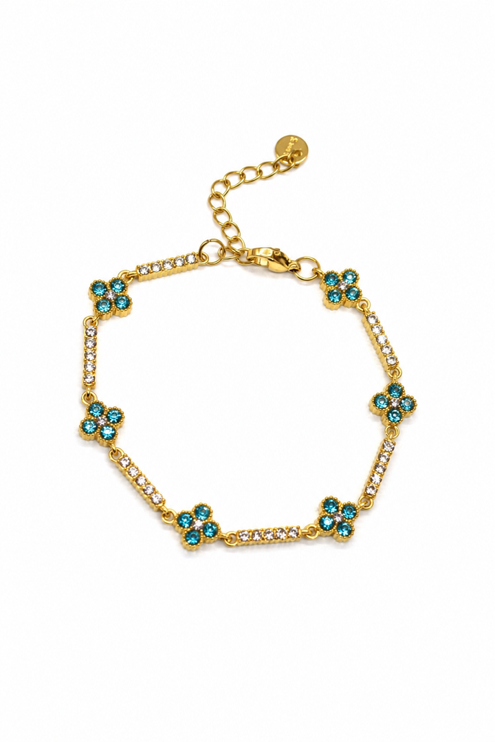 Lily bracelet blue