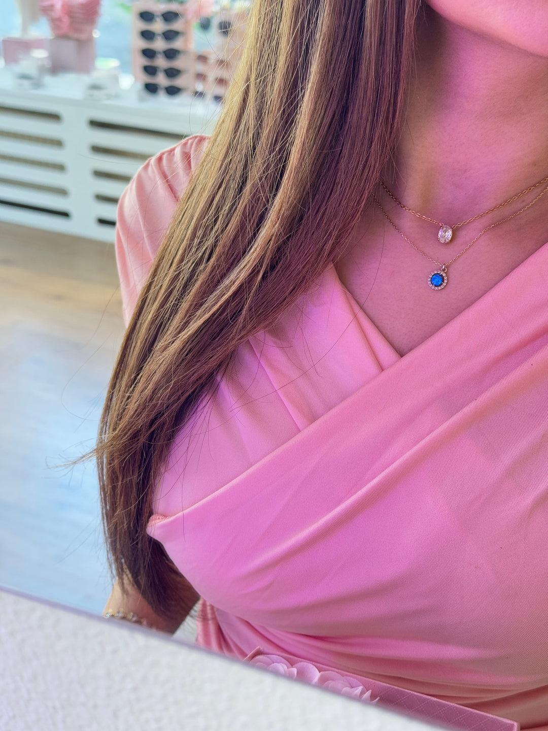Anelia oval necklace