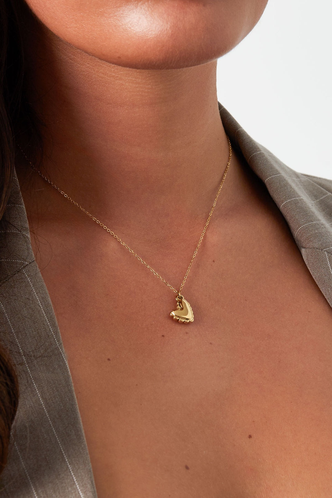 Dua necklace heart engravable