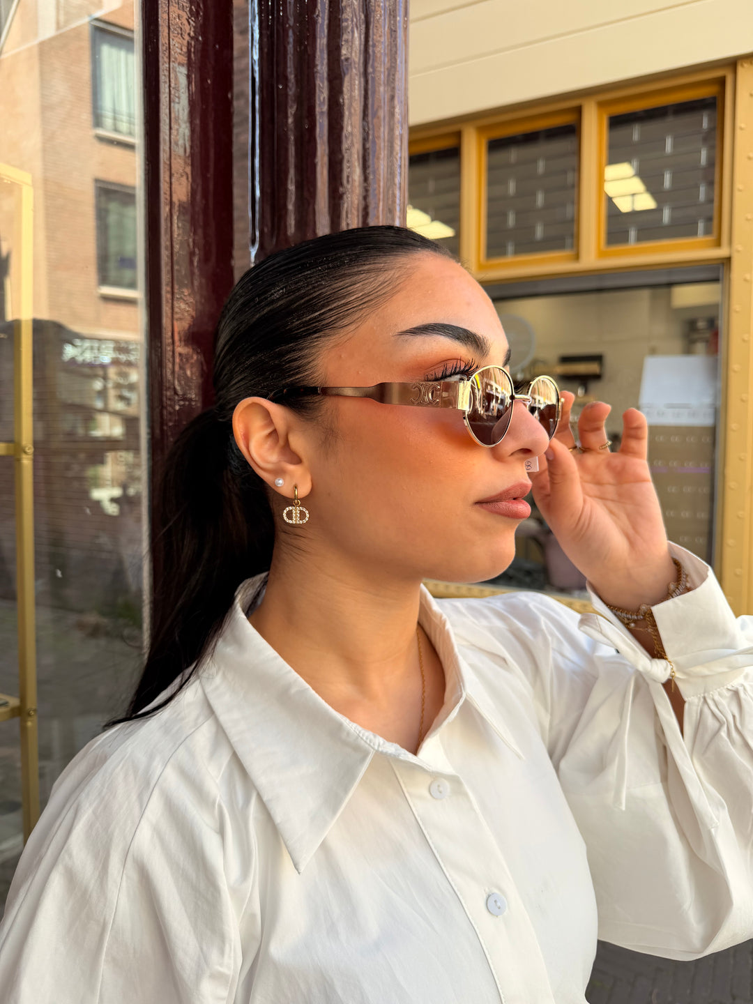Selin sunglasses brown